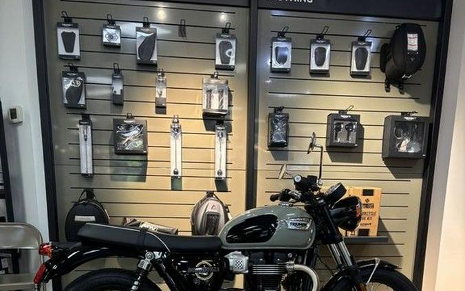 2026 Triumph Bonneville T100 Stone grey