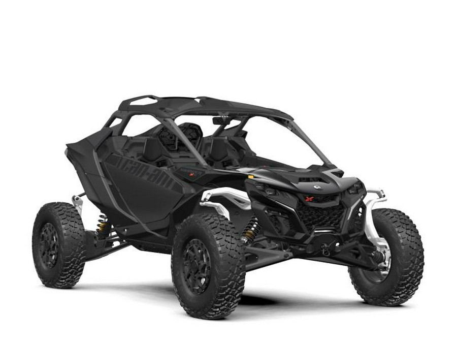 2024 Can-Am® Maverick R X RS with Smart-Shox Triple Black