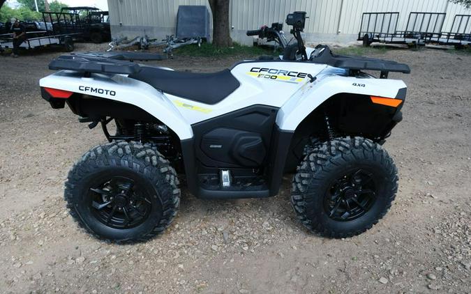 New 2025 CFMOTO CFORCE 500 S PEARL WHITE