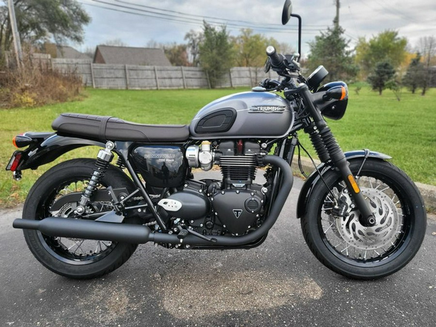 2024 Triumph Bonneville T120 Black Graphite/Matt Graphite