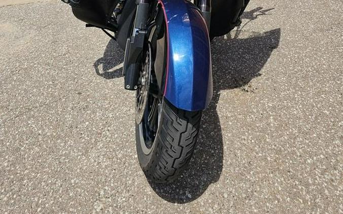 2014 Victory Motorcycles® Cross Country™ Factory Custom Paint Boss Blue & Gloss Black