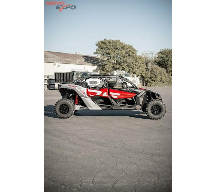 2024 Can-Am® Maverick X3 MAX DS Turbo Fiery Red & Hyper Silver