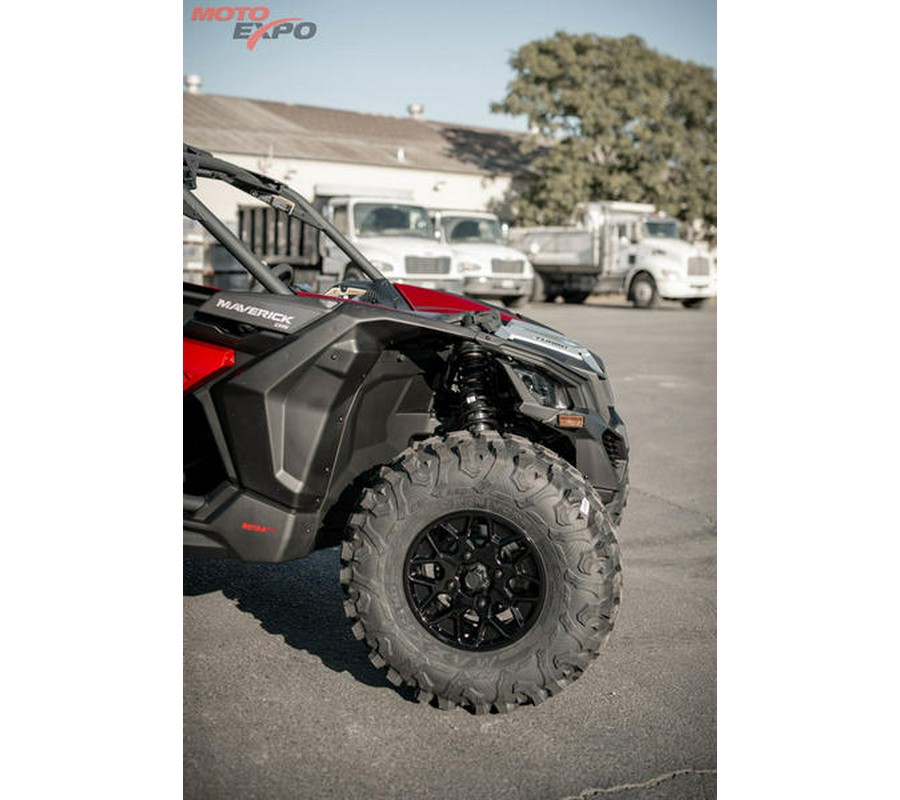 2024 Can-Am® Maverick X3 MAX DS Turbo Fiery Red & Hyper Silver