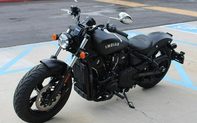 2026 Indian Motorcycle® Scout® Sixty Bobber Limited Black Smoke