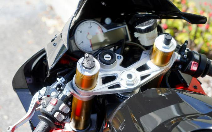2016 BMW S 1000 RR Black Storm Metallic / Racing Red
