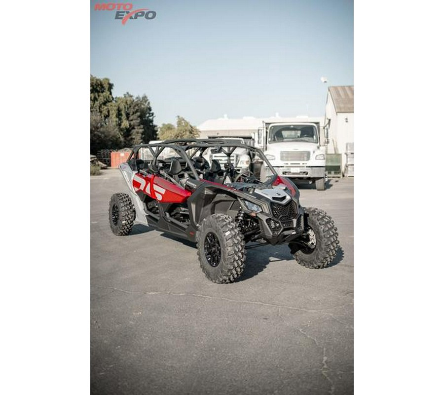 2024 Can-Am® Maverick X3 MAX DS Turbo Fiery Red & Hyper Silver