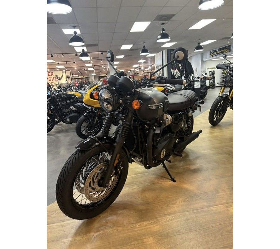 2026 Triumph Bonneville T120 Black Matt silver ice
