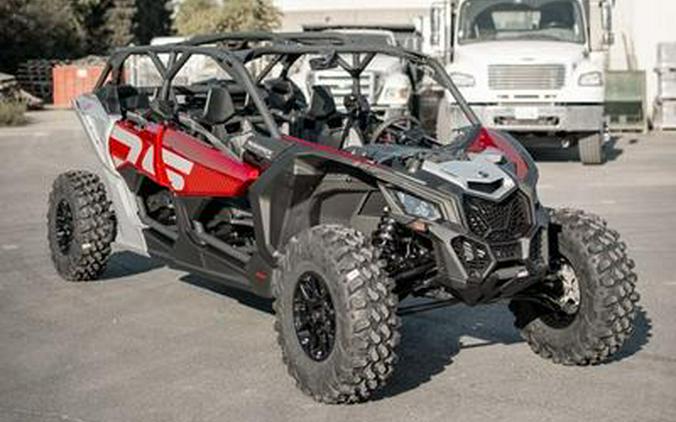 2024 Can-Am® Maverick X3 MAX DS Turbo RR Fiery Red & Hyper Silver