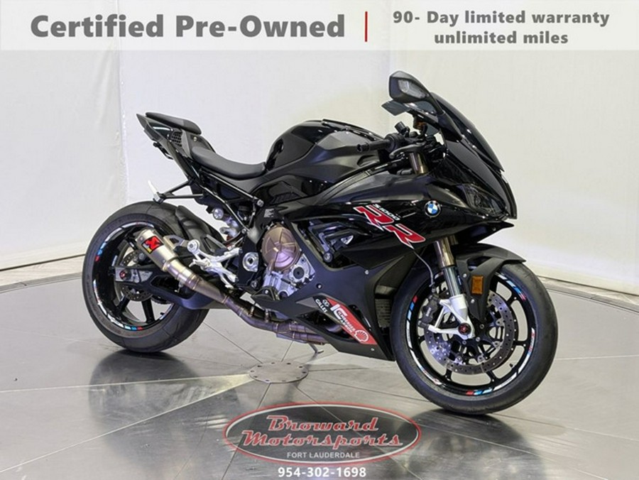 2022 BMW S 1000 RR Black Storm Metallic 1000 RR