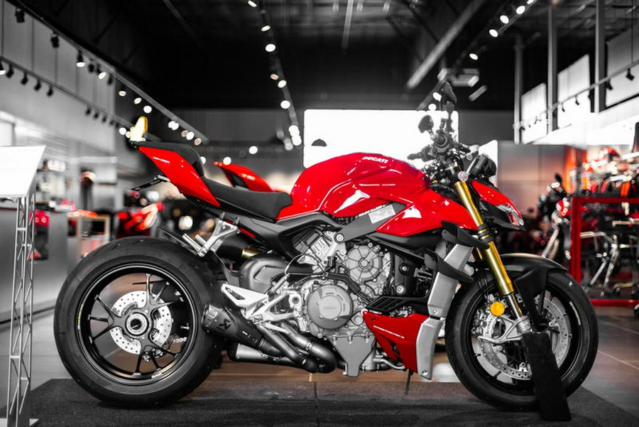 2020 Ducati Streetfighter V4 S Ducati Red