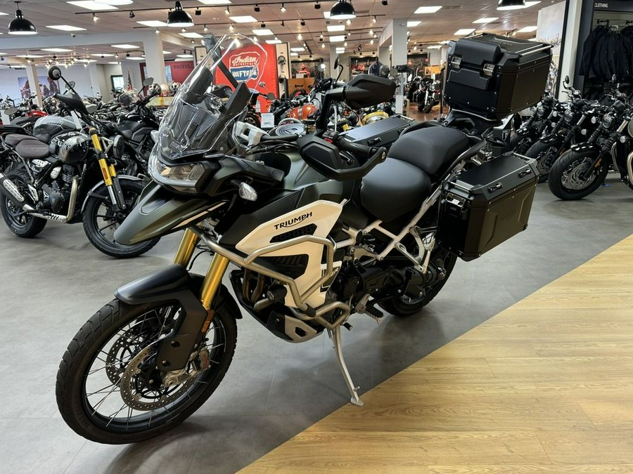 2023 Triumph Tiger 1200 Rally Explorer Matte Khaki Green