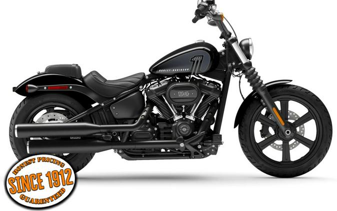 2024 Harley-Davidson Street Bob 114 Vivid Black