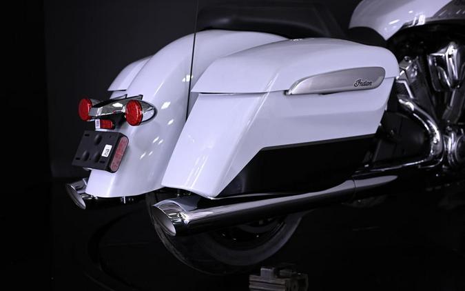 2024 Indian Motorcycle® Challenger® Limited with PowerBand Audio Package Ghost White Metallic