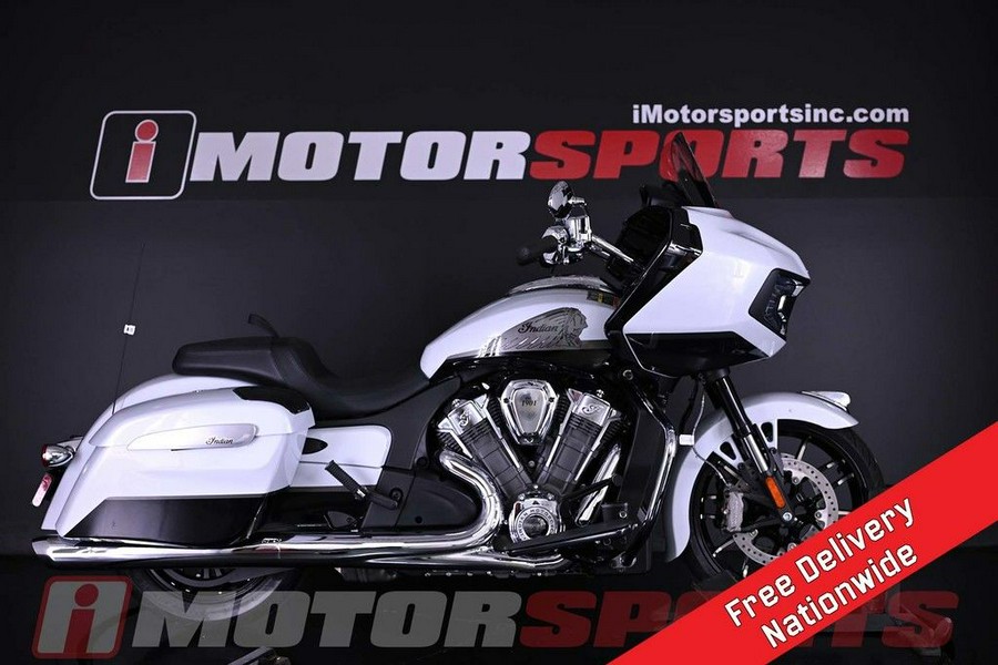 2024 Indian Motorcycle® Challenger® Limited with PowerBand Audio Package Ghost White Metallic