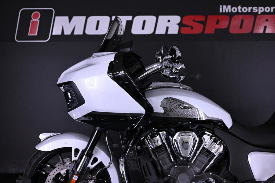 2024 Indian Motorcycle® Challenger® Limited with PowerBand Audio Package Ghost White Metallic