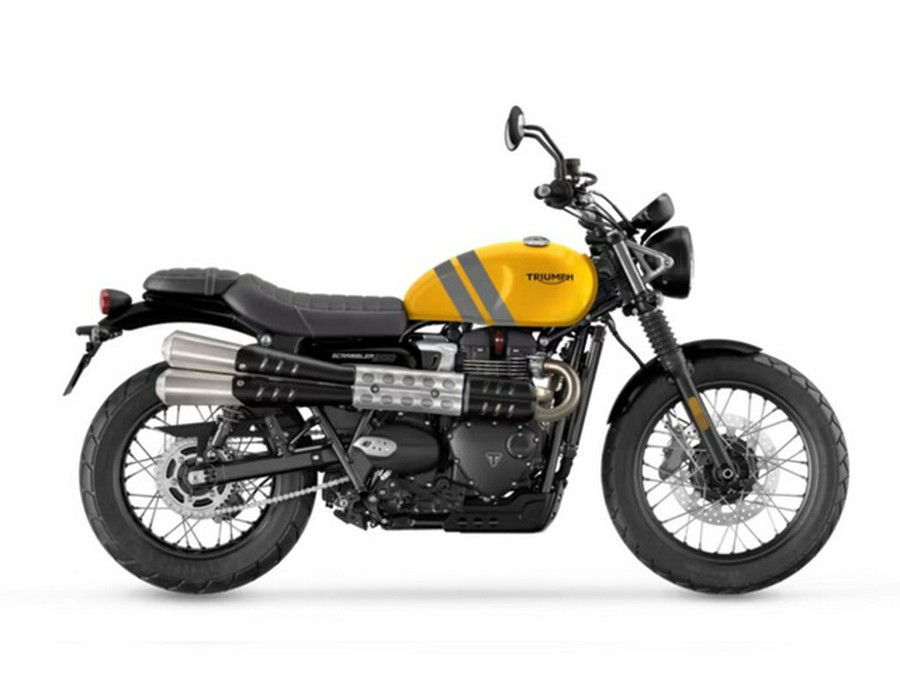 2024 Triumph Scrambler 900 Cosmic Yellow/Graphite