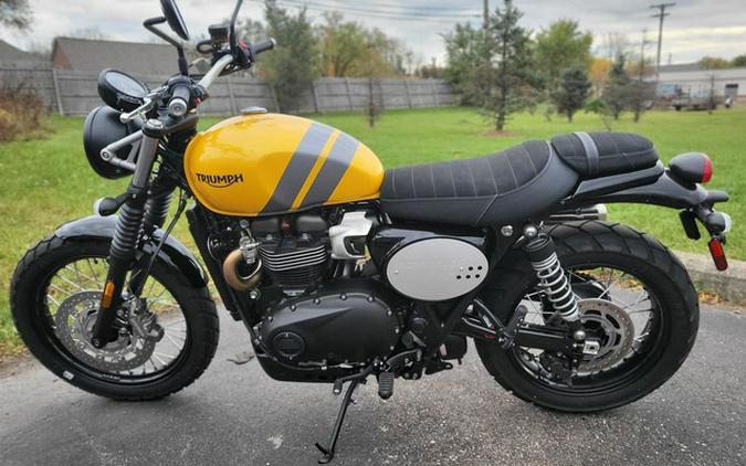 2024 Triumph Scrambler 900 Cosmic Yellow/Graphite