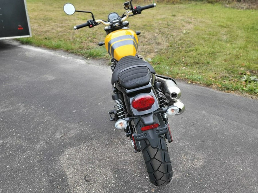 2024 Triumph Scrambler 900 Cosmic Yellow/Graphite