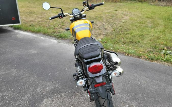 2024 Triumph Scrambler 900 Cosmic Yellow/Graphite