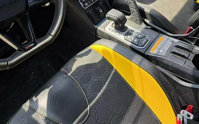 2024 Can-Am® Maverick R X RS with Smart-Shox Carbon Black & Neo Yellow