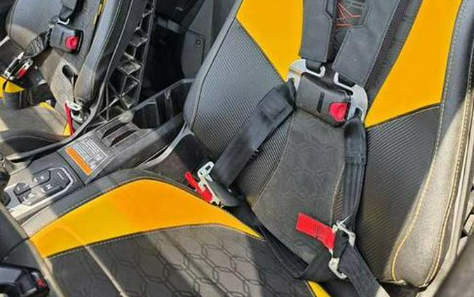 2024 Can-Am® Maverick R X RS with Smart-Shox Carbon Black & Neo Yellow