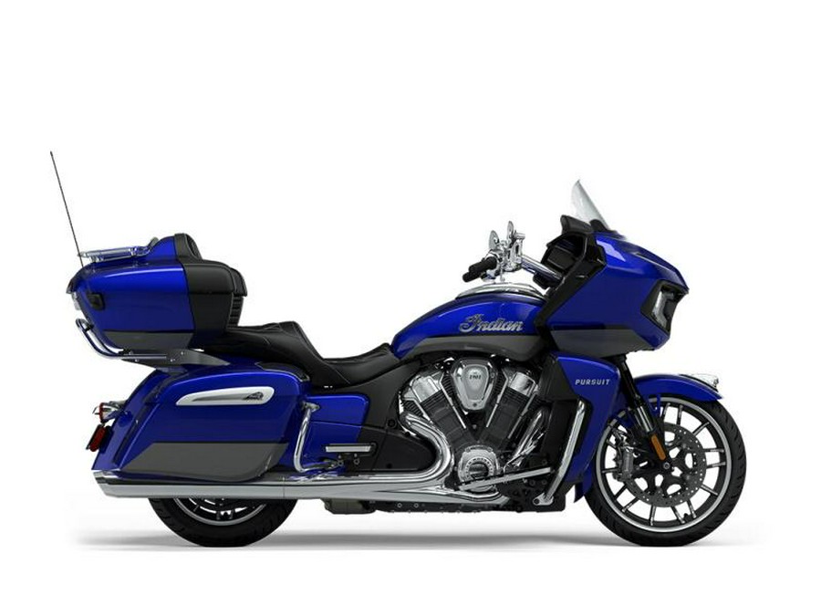 2024 Indian Motorcycle® Pursuit® Limited® with PowerBand Audio Package Spirit Blue Metallic