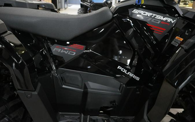 2024 Polaris Industries SPORTSMAN 570 TRAIL - ONYX BLACK