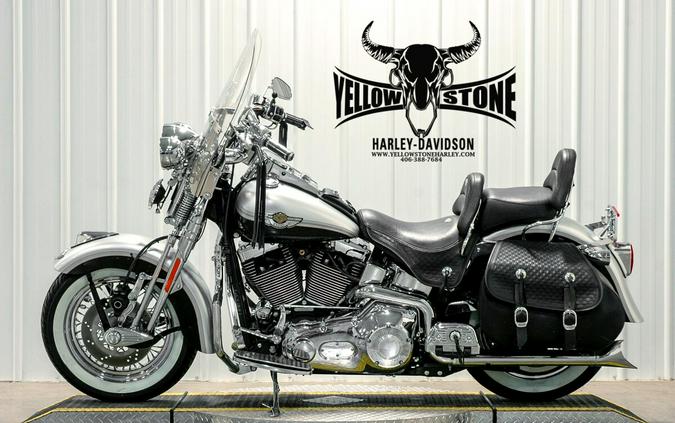 2003 Harley-Davidson Heritage Springer Two-Tone Sterling Silver and Vivid Black