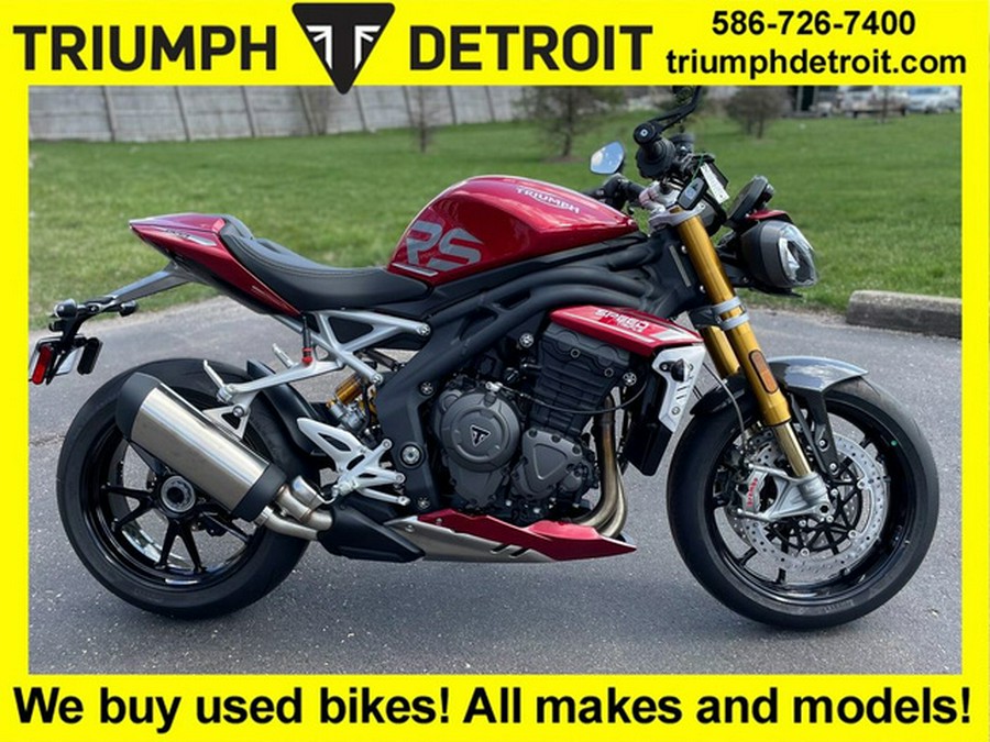 2024 Triumph Speed Triple 1200 RS Carnival Red RS