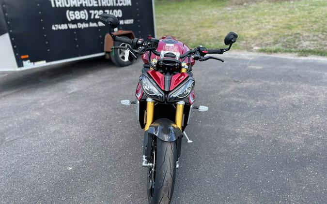 2024 Triumph Speed Triple 1200 RS Carnival Red RS