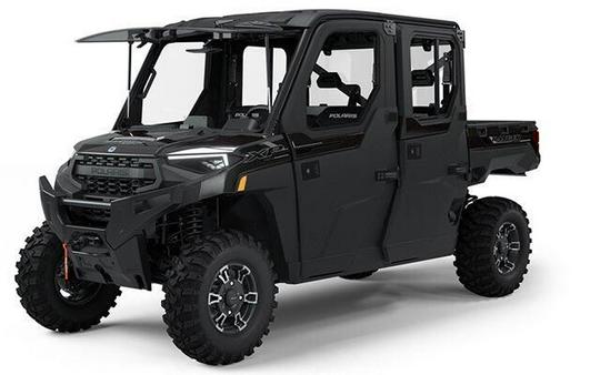 New 2025 POLARIS RANGER CREW XP 1000 TEXAS EDITION BLACK CRYSTAL