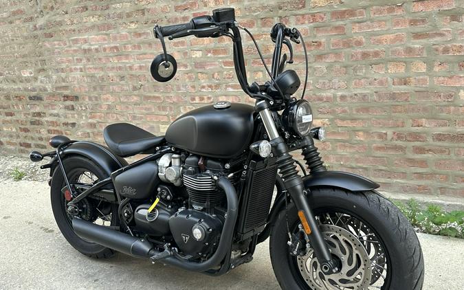 2019 Triumph Bobber Black