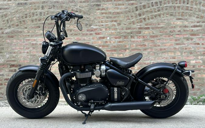 2019 Triumph Bobber Black