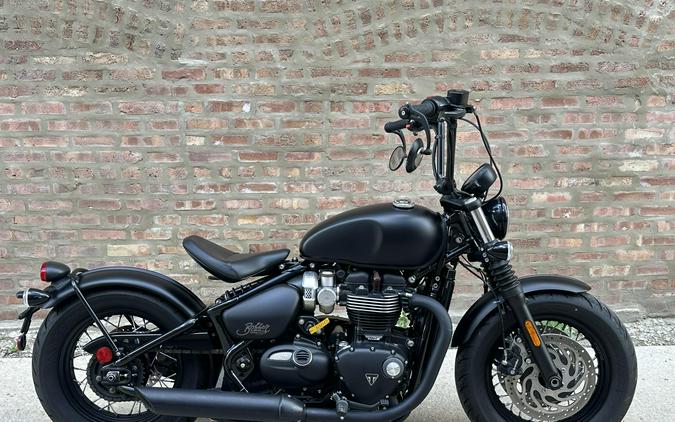 2019 Triumph Bobber Black