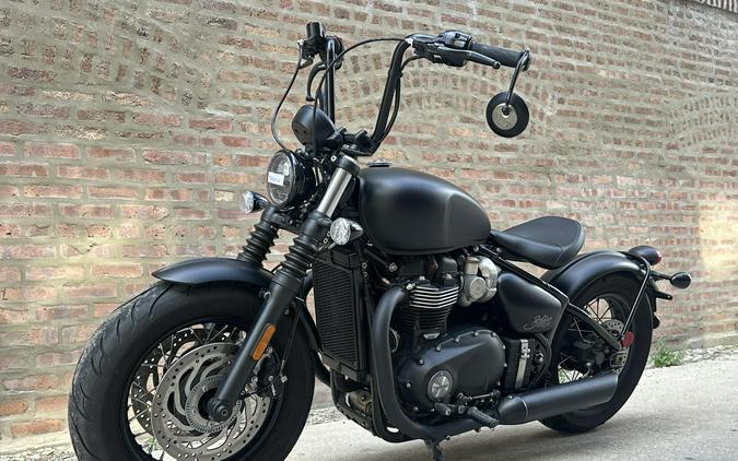 2019 Triumph Bobber Black
