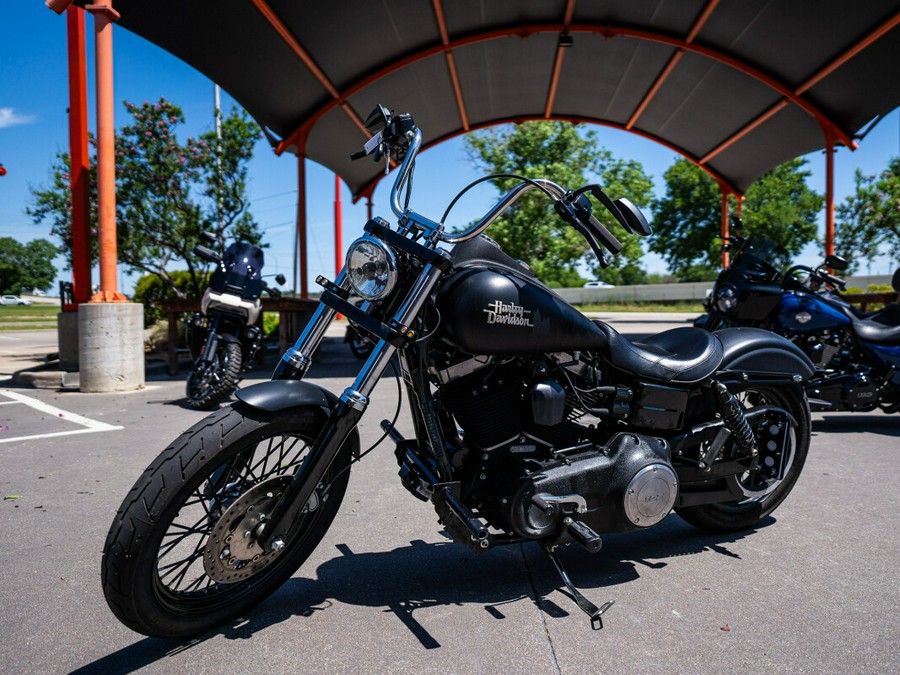 2015 Dyna Street Bob HD FXDB103 BLACK DENIM