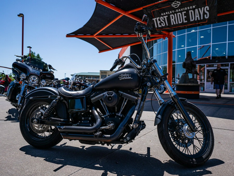 2015 Dyna Street Bob HD FXDB103 BLACK DENIM