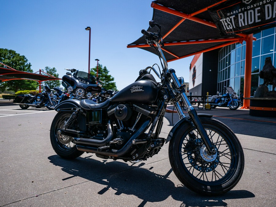 2015 Dyna Street Bob HD FXDB103 BLACK DENIM