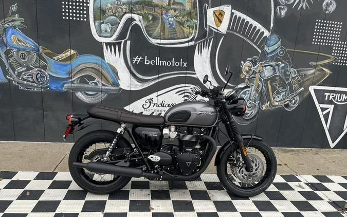 2024 Triumph Bonneville T120 Black Graphite/Matt Graphite