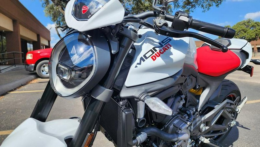 2024 Ducati Monster Plus Iceberg White