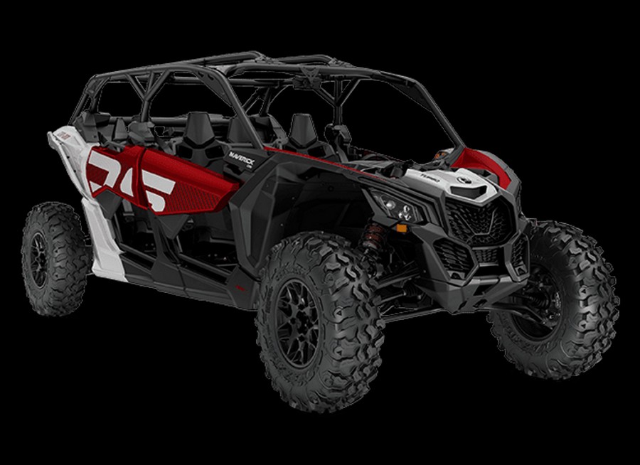 New 2024 CAN-AM MAVERICK X3 MAX DS TURBO FIERY RED AND HYPER SILVER