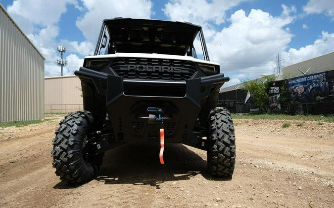 New 2025 POLARIS RANGER CREW 1000 PREMIUM WHITE LIGHTNING