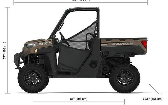 2023 Polaris Industries RANGER XP 1000 Premium Bronson Rock Smoke