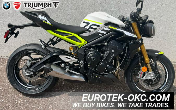 2024 Triumph Street Triple 765 Moto2 Edition Crystal White