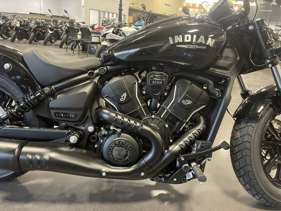 2025 Indian Motorcycle® Scout® Bobber Limited +Tech Black Smoke