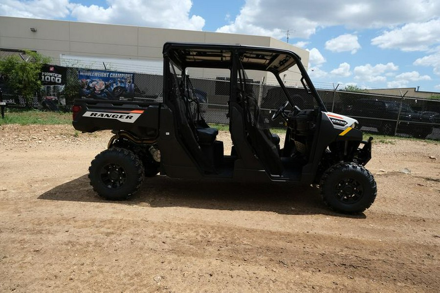 New 2025 POLARIS RANGER CREW 1000 PREMIUM WHITE LIGHTNING