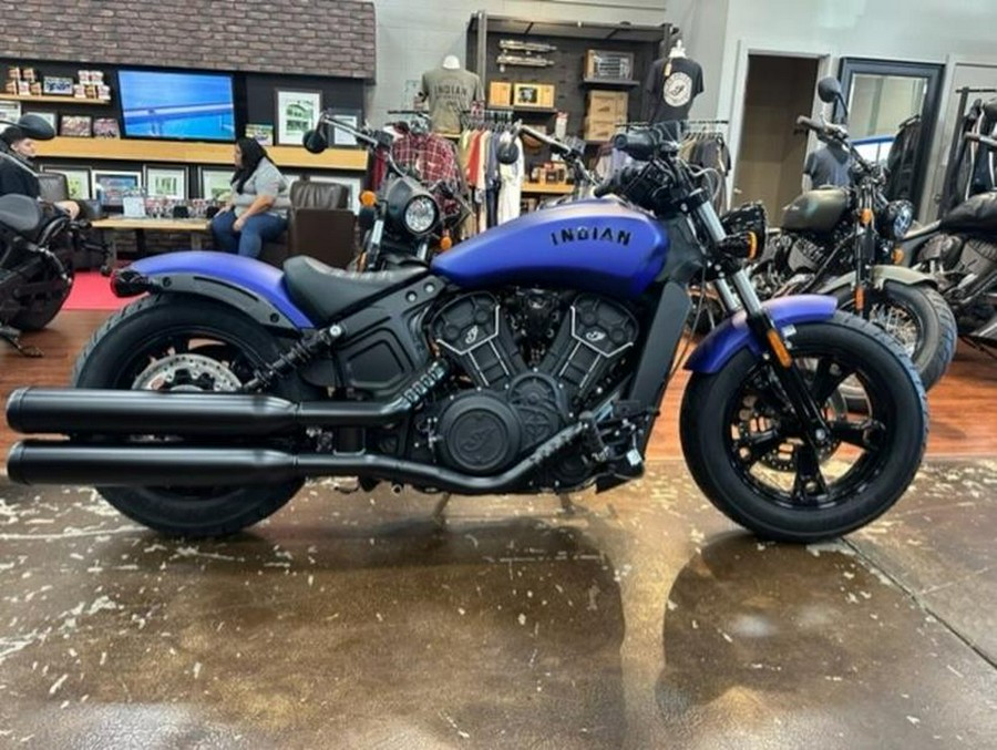 2023 Indian Motorcycle® Scout® Bobber ABS Springfield Blue Metallic for