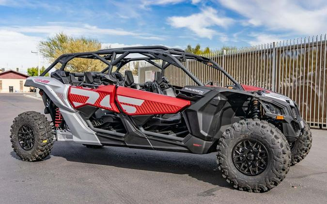 2024 Can-Am® Maverick X3 MAX DS Turbo Fiery Red & Hyper Silver