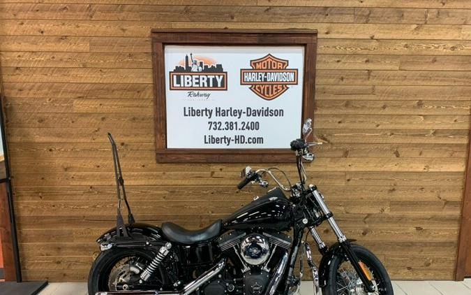 2016 Harley-Davidson Street Bob Vivid Black FXDB