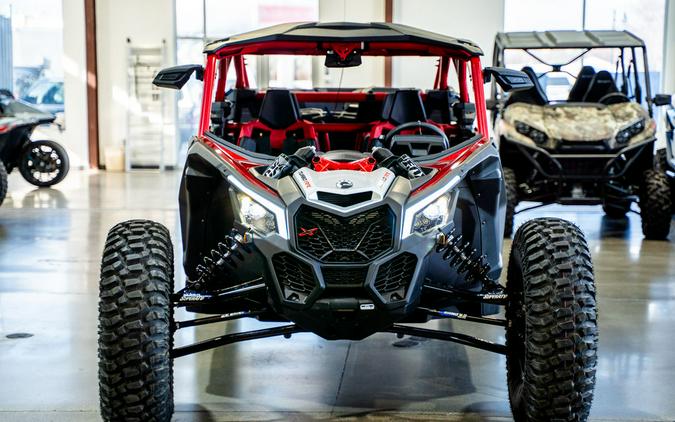 2024 Can-Am® Maverick X3 MAX X ds Turbo RR Fiery Red & Hyper Silver